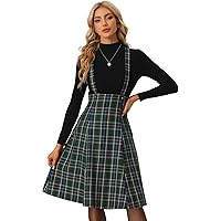 Agnes Orinda Plus Size Casual Overall for Women Pinafore